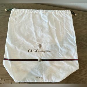 Vintage Gucci Accessory Collection Dust Bag